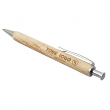 drewniany długopis z grawerem