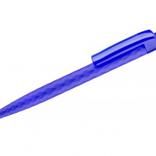 niebieski plastikowy długopis