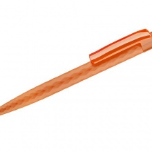 pomarańczowy plastikowy długopis